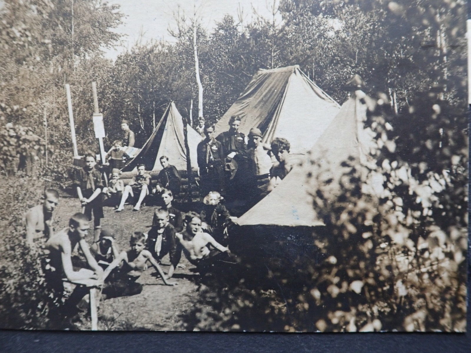 Propagační tábor v Riegrově lomu 1922